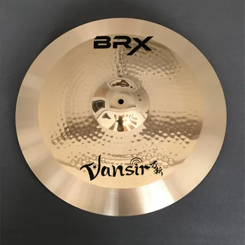 Vansir Brass Cymbal Set BRX Series 14''HH+16''Crash+20 ride+Cymbal чанта за практикуване на висококачествено музикално перкусио 4бр