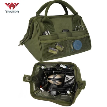 YAKEDA 600D Найлонова тактическа чанта Открит спорт Фитнес Мъже Фитнес чанти Пътуване Туризъм Многофункционална чанта за съхранение с голям капацитет