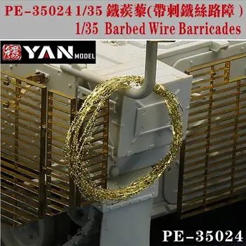 Yan Модел PE-35024 1/35 мащаб барикади от бодлива тел снимка Etches