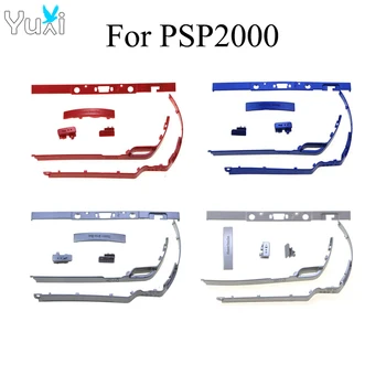 YuXi За PSP2000 Пластмасов бутон Рамка за включване / изключване Бутон за захранване Лента за PSP 2000 корпус Аксесоари за игри на черупки