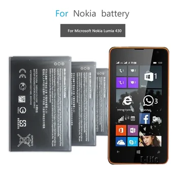 Батерия за мобилен телефон за Microsoft Nokia Lumia 430 Lumia430 Резервна батерия BN 06 BN-06 1500mAh