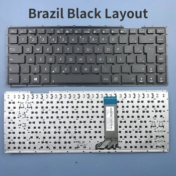Бразилия лаптоп клавиатурата за ASUS X451V K455 W419 X403M Y483 X453M X451 X451C X451CA X451M X451MA X451MAV серия BR