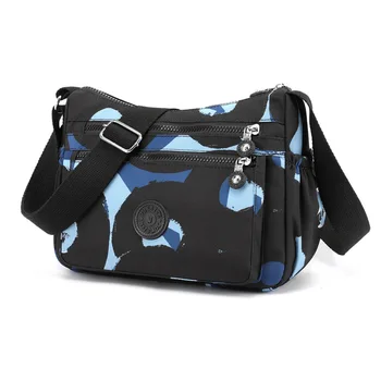 Висококачествени дамски чанти за рамо Голяма каишка найлон Crossbody чанти над женски пратеник чанта чанта чанти