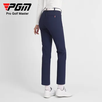 Голф дамски панталони Pgm есен и зима поддържат топло меко и кожата приятелски с изрязани спортни панталони голф консумативи