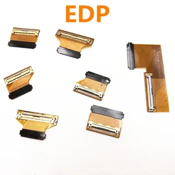 екран LED EDP 2Lanes входен изход 30pin към 40pin конвертор кабелен адаптер EDP HQ S40 30 edp 0.4mm 0.5mm конекторен кабел