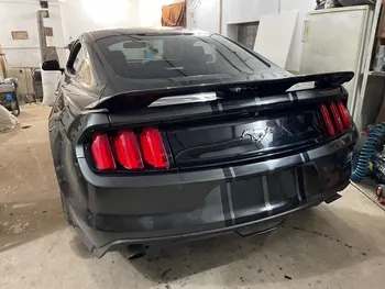 За Ford Mustang Spoiler 2015-2021 Висококачествен ABS пластмаса небоядисан цвят заден покрив спойлер багажник устна капак кола стайлинг