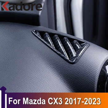 За Mazda CX3 CX-3 2017-2021 2022 2023 Преден въздушен кондитонален вентилационен капак Trim AC изход панел рамка кола интериор аксесоари