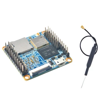 За Nanopi NEO Air Allwinner H3 512MB+8GB EMMC Wifi+Bluetooth Ubuntucore Ultra Small IOT Development Board With Antenna Kits