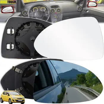 За Opel / Vauxhall Corsa Mk3 D 2006 - 2014 Mk4 E 2014 - 2020 Ляво дясно странично огледало Огледало Отопляемо 1426555 1426558 екстериор