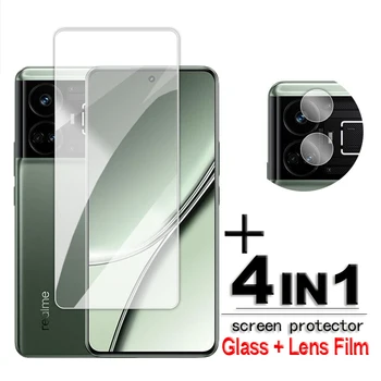 За Realme GT5 стъкло за Realme GT5 240W закалено стъкло 6.74 инчов прозрачен HD екран протектор за Realme GT5 обектив филм