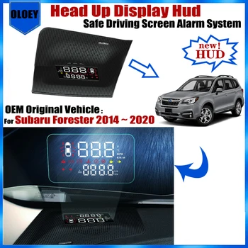 За Subaru Forester 2014 ~ 2020 OEM Head Up дисплей HUD безопасно шофиране екран алармена система електронни аксесоари