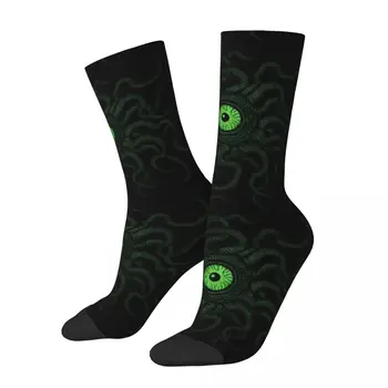 Забавен щастлив чорап за мъже Cyaegha Azhmodai хип-хоп Cthulhu качество модел отпечатани екипажа чорап случайни подарък