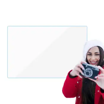 Закалено стъкло протектор капак за G7 X Mark Vlog камера дисплей екран висока твърдост ръб дизайн висока разделителна способност
