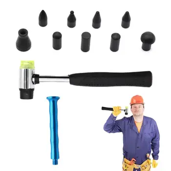 Инструменти за отстраняване на вдлъбнатини Премахване на вдлъбнатини Инструмент за ремонт на вдлъбнатини без боя Инструменти за авторемонт Hammer Metal Tap Down Pen