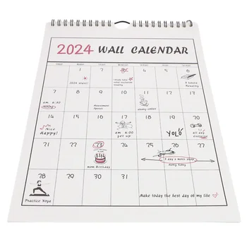 Календар за планиране Здрава стая за обратно броене Ежедневна стена висящ календар Начало Среща висящи за дома офис училище