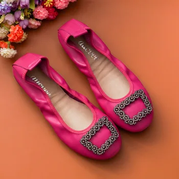 Кожени дамски обувки Ежедневни мокасини Дамски ежедневни обувки Черни мокасини Маратонки Удобни плоски обувки Zapatos Mujer