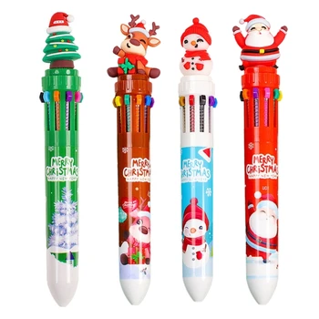 Коледна писалка прибираща се химикалка Коледно парти Благосклонност Консумативи