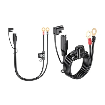 Конектор за кабел за зареждане на мотоциклети с 18 AWG гъвкав PVC изолационен кабел
