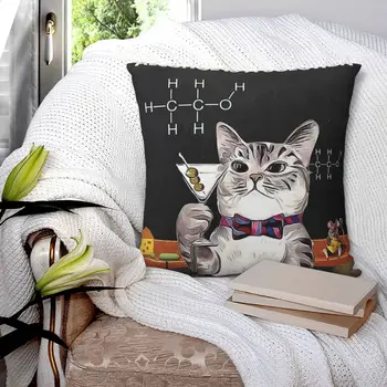 Котка калъфка отпечатана възглавница покритие диван талия възглавница възглавница покритие