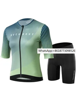 Къс ръкав колоездачен костюм летен мъжки и дамски топ велосипед Планински велосипед шосеен велосипед Спортно облекло