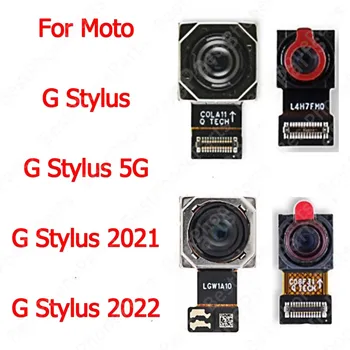 Модул за предна задна камера за Motorola Moto G Stylus 5G 2021 2022 Селфи Обратно виждане С лице към голяма камера Ремонт Замяна