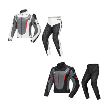 Мотоциклет езда яке, мотоциклет яке и панталони, защитни подложки трайни мотоциклет яке носими езда