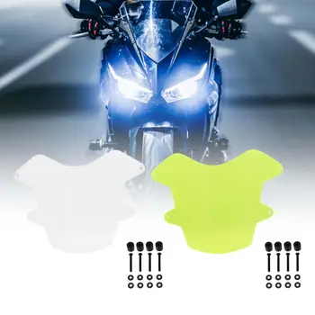 Мотоциклет фарове предпазител светлина капак акрилни защитно покритие удароустойчив за Tenere 700
