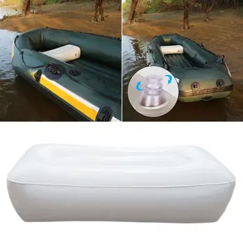 Надуваема седалка за лодка Увеличаване на удебеляването Лесен за носене мек каяк водоустойчив