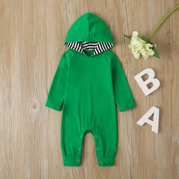 Нов 2024 бебешки дрехи момиче ританки мода бебе момче дрехи памук дълъг ръкав малко дете гащеризон бебешки дрехи гащеризони