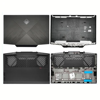 Нов LCD заден капак за лаптоп за HP Plus 17-CB TPN-C144 L57355-001 L57357-001 Долен калъф A D капак черен