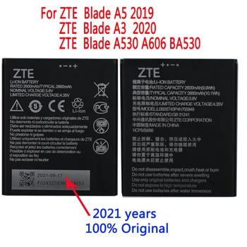Нов оригинален 2660mAh Li3826T43P4h705949 батерия за ZTE Blade A5 2019 A3 2020 A530 A606 BA530 BA606 батерии за мобилни телефони