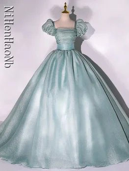Нов сладък Quinceanera рокли класически бутер ръкав топка рокля луксозна парти рокля реална снимка бала рокля плюс размер Vestidos