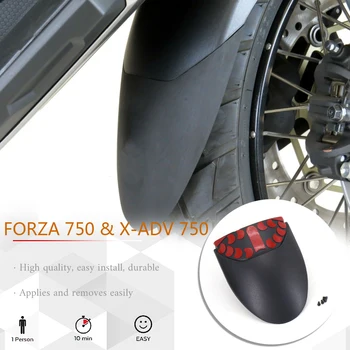 Ново черно за Honda Forza750 2021 2022 X-ADV 750 2017 - 2021 Преден калник калник заден разширител разширение Forza 750 X-ADV 750