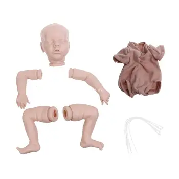 Новородено бебе небоядисано за кукла заспало бебе интерактивен DIY празен комплект дропшипинг