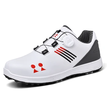 Обувки за голф Мъжки водоустойчиви дишащи маратонки за голф Жени Спортни обувки без шипове Ходене Спорт на открито Обувки за голф 2023
