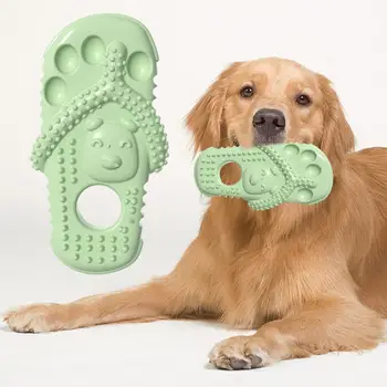 Орално здраве играчка за кучета домашни любимци никнене на зъби играчка мека чехъл форма домашен любимец никнене на зъби играчка дъвчете играчка за кучета облекчаване сърбеж зъби сладък