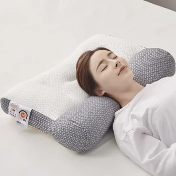 Ортопедичната възглавница за обратна тяга предпазва шийните прешлени и помага на възглавницата за сън с едно гърло може да се пере в машина 48X74cm