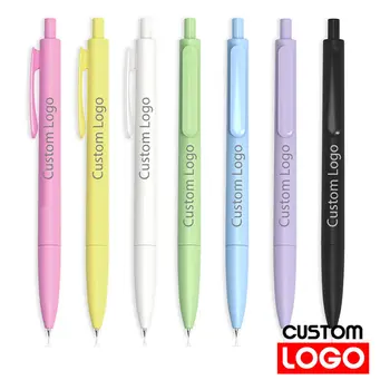 Пластмасова писалка за подарък на неутрални писалки Бизнес конференция на едро Персонализирано лого Текстово гравиране Лазерно гравиране Персонализирана писалка