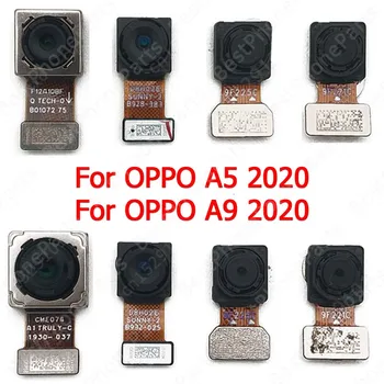 Предна задна камера за OPPO A5 A9 2020 Back View Backside Big Selfie Facing Camera Module Резервни части