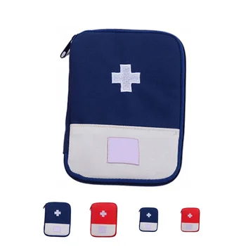 Преносим медицински комплект за първа помощ Пътуване на открито Къмпинг Полезна мини медицинска чанта за съхранение Къмпинг Аварийно оцеляване чанта хапче случай