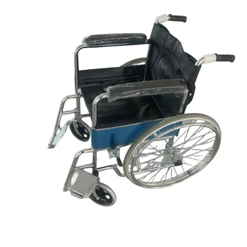 Продавам Висококачествена добра цена Висококачествена лека ръчна инвалидна количка Многофункционална инвалидна количка