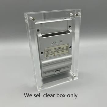 Прозрачен съхранение Магнитна акрилна кутия За gamboy светлина За GBL игрова конзола Cover Shell Box Display Stand Аксесоари
