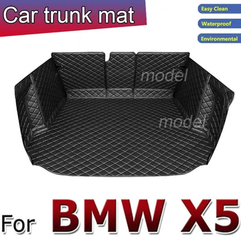 Пълен комплект стелки за багажник за BMW X5 G05 2020 водоустойчиви подложки за товари килими за ботуши за X5 2019
