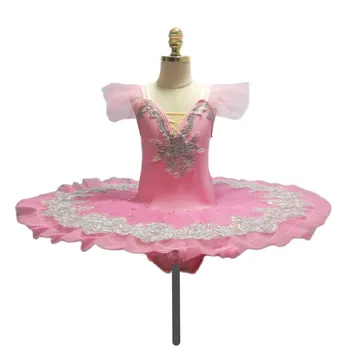 Розов балет Поли Пачки Парти костюми Детска балерина рокля Детска балетна рокля