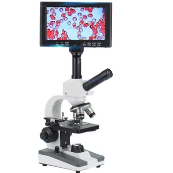 сперма Биологичен микроциркулационен капилярен микроскоп/микроскоп за анализ на жива кръв darkfield