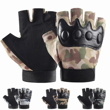  Спортни ръкавици за скално катерене на открито Колоездене Велосипед против хлъзгане Антивибрационни ръкавици за езда Армейски тактически боксови ръкавици