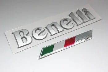 Стикери за мотоциклети 3D стерео лого графичен комплект комплект За Benelli BN600 TNT600 Stels600 Keeway RK6 BN302 vespa Сребърен цвят