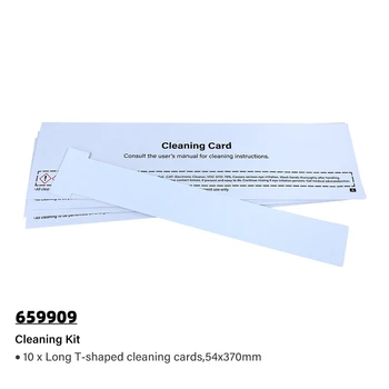 съвместим idp 659909 Комплект карти за дълго почистване за SOLID-310SE Smart30 Smart50 Smart51 smart31