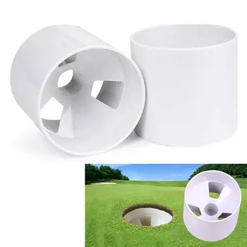 Трайни помощни консумативи Вътрешен инструмент за упражнения на открито Голф дупка купа голф обучение голф Putter Cup