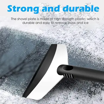 Универсална многофункционална автомобилна лопата за сняг Зимни инструменти за предно стъкло Аксесоари за инструменти Auto сняг лед стъкло размразяване скрепер Rem X7S2
